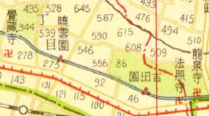 昭和10年の「模範新大東京全圖」
